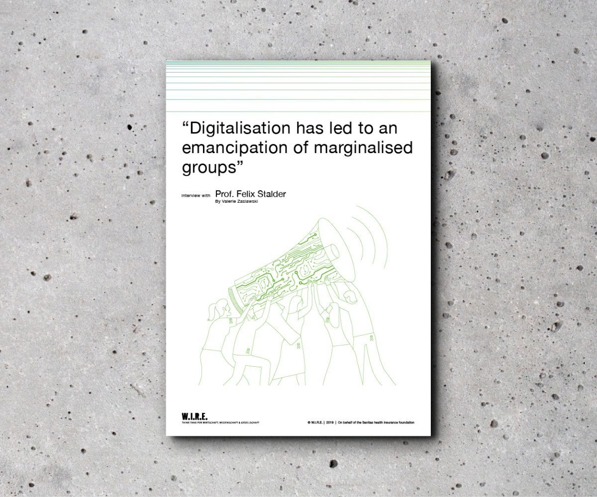 “Digitalisation has led to an emancipation of marginalised groups” - W.I.R.E.