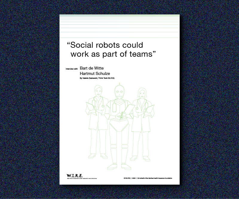 “Social robots could work as part of teams” - W.I.R.E.