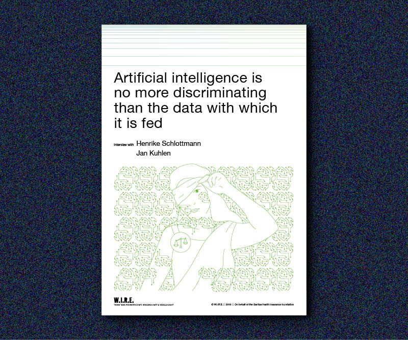 Artificial intelligence is no more discriminating than the data with which it is fed - W.I.R.E.