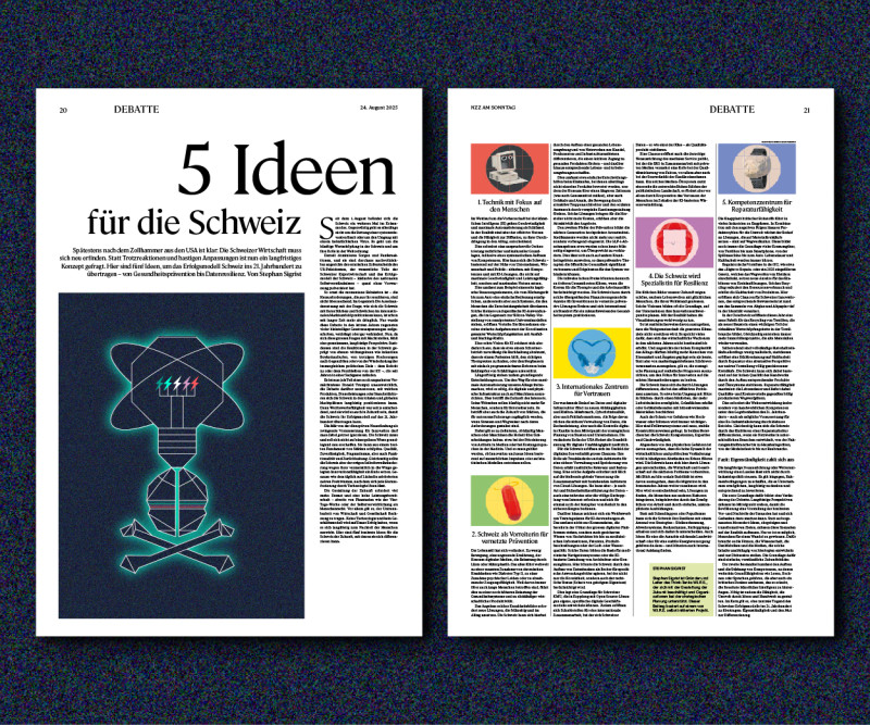 NZZ AM SONNTAG - W.I.R.E.